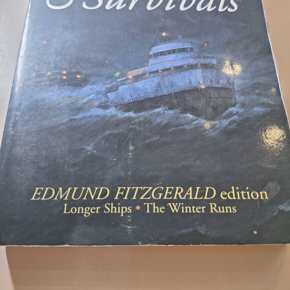 Great Lakes Shipwreck & Survival Edmund Fitzgerald Freighter Superior Storm Stor - Picture 2 of 14